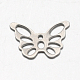Butterfly 304 Stainless Steel Charms(STAS-F094-14P)-1