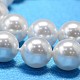 Round Shell Pearl Bead Strands(BSHE-L011-12mm-A013)-4