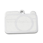 304 Stainless Steel Pendants, Camera Charms, Polishing, Stainless Steel Color, 16.5x22x1.5mm, Hole: 1.9mm(SA-CBAE115-16P)