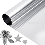 Aluminum Foil Paper Roll for Craft Painting Embossing, Silver, 400x0.07mm, 5m/roll(AJEW-WH0696-466A)