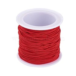 Elastic Cord, Red, 1mm, about 22.96 yards(21m)/roll(X-RB1.0mm-3)