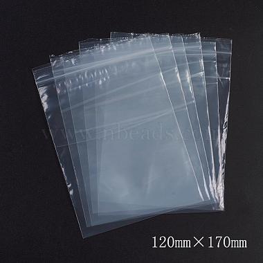 Пластиковые сумки на молнии(OPP-G001-F-12x17cm)-2