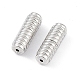 Anti-Tarnish Rhodium Plated 925 Sterling Silver Screw Clasps(STER-K173-13P)-3