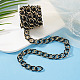 2m Aluminium Two Tone Rhombus Link Chains(CHA-TA0001-41BG)-5
