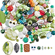 100g 様々なスタイルのプラスチックビーズ(KY-HY0001-27)-1