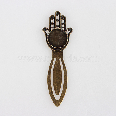 Antique Bronze Palm Iron Bookmarks