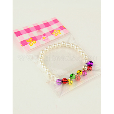 Mode imitation acrylique perles bracelets élastiques pour les enfants(X-BJEW-JB01056-01)-3