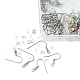 60Pcs 2 Style 316 Surgical & 304 Stainless Steel Earring Hooks(DIY-FS0005-46)-3