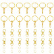 30Pcs Iron Split Key Rings(FIND-TA0011-16)-2