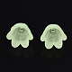 Transparent Acrylic Bead Caps(FACR-N005-002B)-2