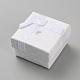 Square Paper Jewelry Ring Gift Storage Boxes(CON-TAC0001-08B)-1