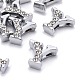 Alloy Rhinestone Initial Letter.Y Slide Charms Fit DIY Wristbands & Bracelets(X-ZP1Y-NLF)-1