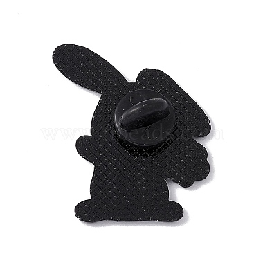 Easter Theme Rabbit Enamel Pin(JEWB-E018-02EB-02)-2