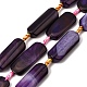 Natural Banded Agate Beads Strands(G-H342-B06-01)-1