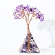 Adornos de feng shui del árbol de la vida de amatista natural(TREE-PW0001-19E)-1