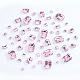 ahadermaker 60piezas 5 estilos rectángulo octágono coser en diamantes de imitación(GLAA-GA0001-53C)-1