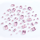 AHADERMAKER 60Pcs 5 Styles Rectangle Octagon Shape Sew on Rhinestone(GLAA-GA0001-53C)-1