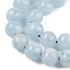 Natural Aquamarine Beads Strands(G-P342-10-8mm-A-01)-3