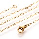 304 Stainless Steel Cable Chains Necklaces(MAK-L015-37B)-2