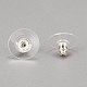 Brass Ear Nuts(KK-I057-S)-2