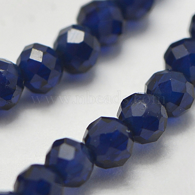 Chapelets de perles de pierres précieuses synthétiques(X-G-K207-01B-02)-3