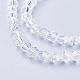 Clear Glass Bicone Beads Strands(X-GLAA-S026-07)-2