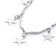 Star 304 Stainless Steel Charm Bracelets(X-BJEW-JB05219)-3