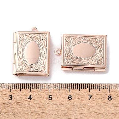 Rack Plating Brass Locket Pendants(KK-F090-04RG)-4