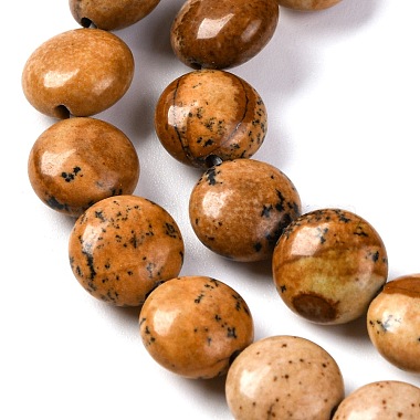 Natural Picture Jasper Beads Strands(G-T047-A22-01)-4