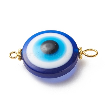 Transparent Evil Eye Resin Connector Charms(PALLOY-JF01848-01)-4