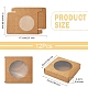 12pcs Square Kraft Paper Storage Gift Boxes(CON-YW0001-83)-2