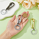 3Pcs 3 Colors Alloy Heavy Duty Keychains with 2 Detachable Key Rings(FIND-HY0002-93)-3