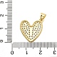 micro cuivres ouvrent pendentifs de zircons(X-KK-C087-19G)-3