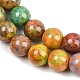 Painted Glass Beads Strands(GLAA-F133-02)-4