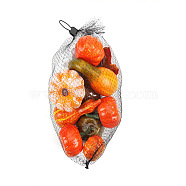 Foam Imitation Pumpkin Acorn Pine Cone Decorations Ornaments, for Halloween Thanksgiving Autumn Decoration, Mixed Color, 210x160mm, 50pcs/bag(HULI-PW0002-049F)