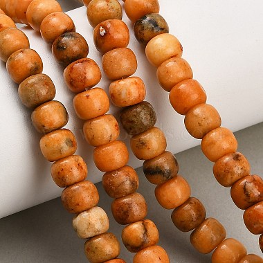 teints naturels blancs perles de jade brins(GG-CBAA20A-01A-08)-1