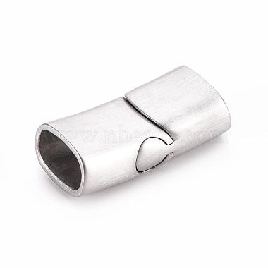 304 Stainless Steel Magnetic Clasps with Glue-in Ends(STAS-G071-39P)-3