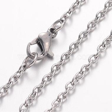 304 Stainless Steel Necklace(MAK-K004-06P)-2