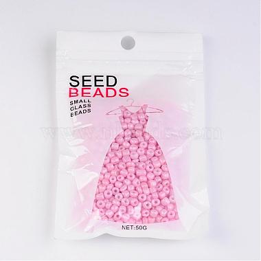 6/0 Opaque Colours Round Glass Seed Beads(X-SEED-A010-4mm-55)-3