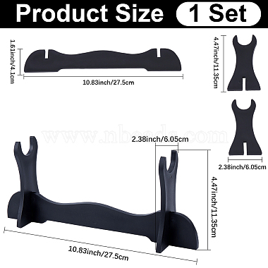 Supports de pr&eacute;sentation d'&eacute;p&eacute;es en plastique &agrave; un niveau(ODIS-WH20002-02C)-2