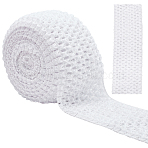 5M Elastic Polyester Baby Headbands, Hair Accessories, White, 70mm(OHAR-GF0001-09B)