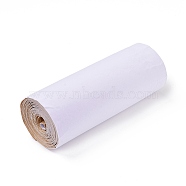 (Defective Closeout Sale) Adhesive Velvet Flocking Liner, for Jewelry Drawer Craft Fabric Peel Stick, White, 22.8~25x0.1cm(DIY-XCP0002-51B)
