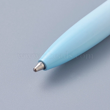 Бабочка стразы хрустальные металлические шариковые ручки(AJEW-K026-04G)-3