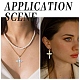 10Pcs Alloy Rhinestone Pendants(FIND-YW0007-83G)-6