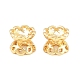 Double Side Brass Bead Caps(KK-H292-36G-03)-1