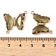 Brass Pave Faceted Glass Connector Charms(FIND-Z020-04S)-3