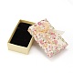 Flower Pattern Cardboard Jewelry Packaging Box(X1-CBOX-L007-003C)-2