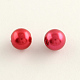 Round ABS Plastic Imitation Pearl Beads(MACR-R546-17)-2