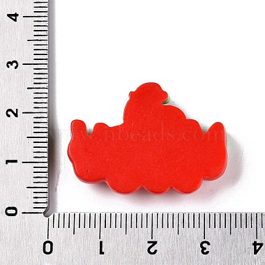 Christmas Opaque Resin Decoden Cabochons(RESI-N039-114A)-3