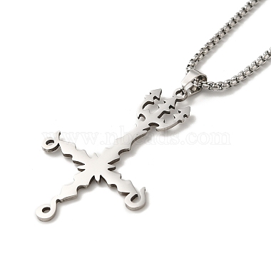 Cross 201 Stainless Steel Necklaces